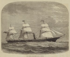 The Missing Steam-Ship City of Boston by Henry Spernon Tozer